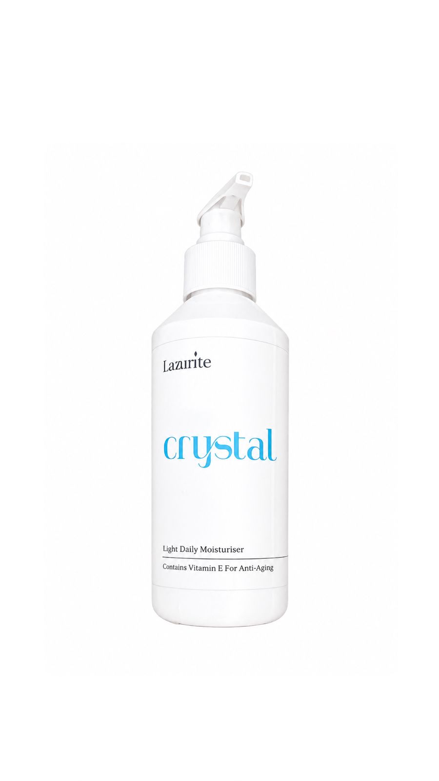 LAZURITE CRYSTAL LIGHT DAILY MOISTURISER لازورايت مرطب الڤيتامين E للعناية بالبشرة